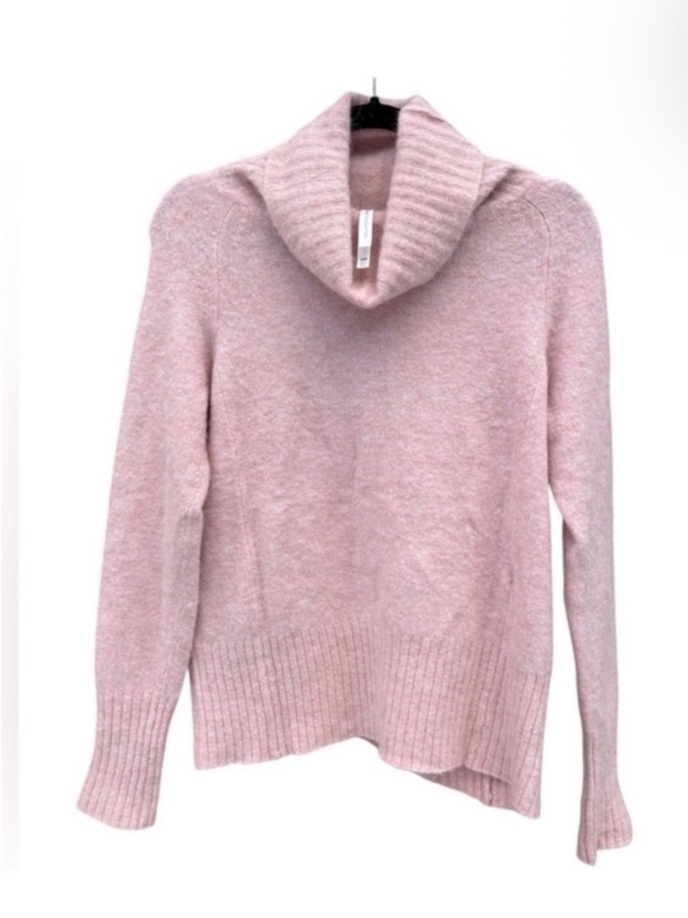 Babaton Blush Pink Cowl-Neck Sweater